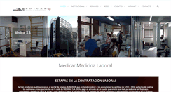Desktop Screenshot of medicar-sa.com.ar